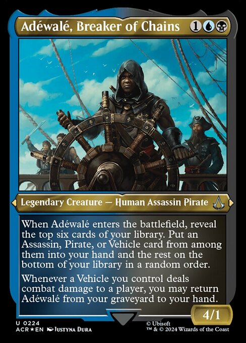 Adéwalé, Breaker of Chains [Etched Foil]