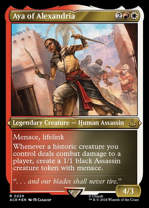 Aya of Alexandria [Etched Foil]