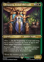 Cleopatra, Exiled Pharaoh [Etched Foil]