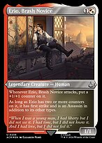 Ezio, Brash Novice [Etched Foil]