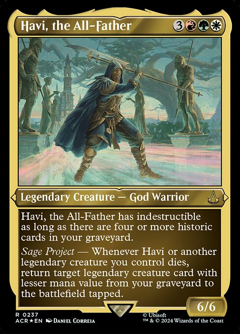 Havi, the All-Father [Etched Foil]