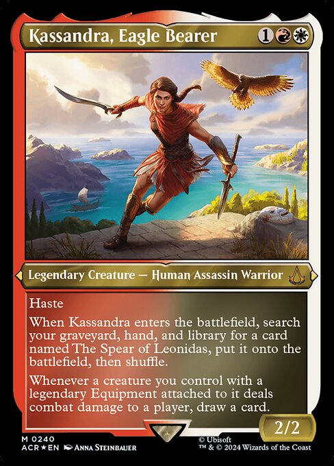Kassandra, Eagle Bearer [Etched Foil]