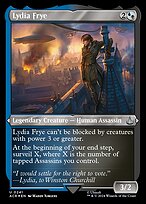 Lydia Frye [Etched Foil]