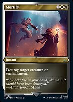 Mortify [Etched Foil]