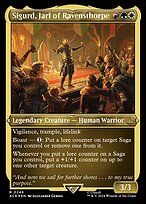 Sigurd, Jarl of Ravensthorpe [Etched Foil]