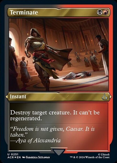 Terminate [Etched Foil]