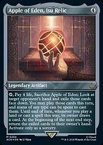 Apple of Eden, Isu Relic [Etched Foil]