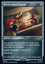 Brotherhood Regalia [Etched Foil]