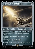 Excalibur, Sword of Eden [Etched Foil]