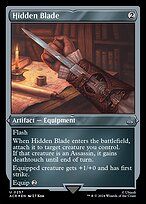 Hidden Blade [Etched Foil]