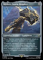 Mjölnir, Storm Hammer [Etched Foil]
