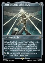 Staff of Eden, Vault's Key [Etched Foil]