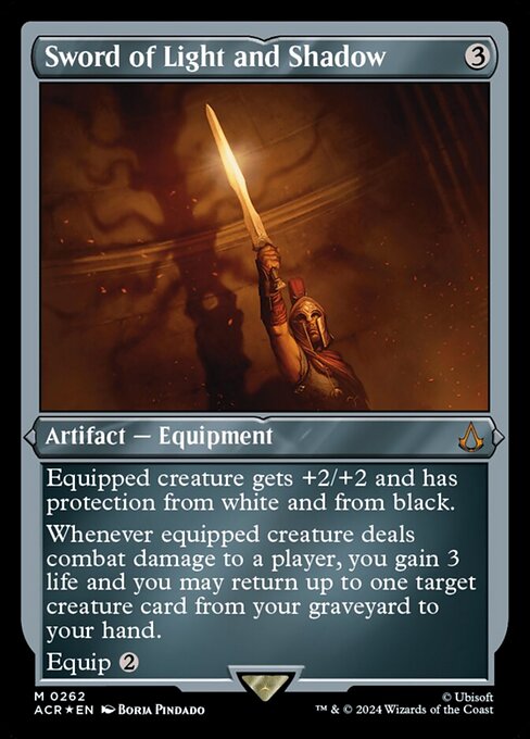Sword of Light and Shadow [Etched Foil]
