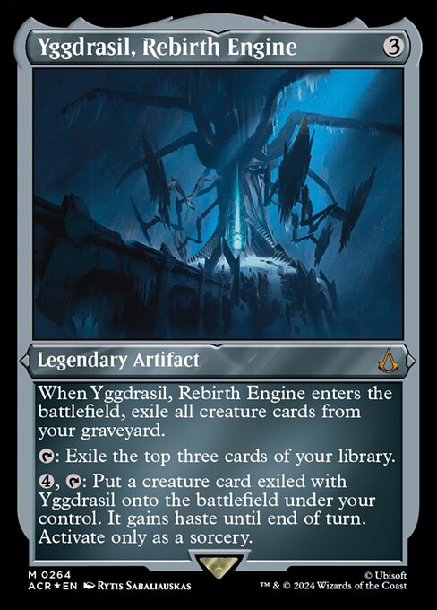 Yggdrasil, Rebirth Engine [Etched Foil]