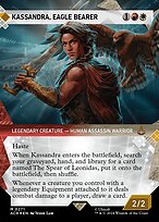 Kassandra, Eagle Bearer [Borderless Textured Foil]