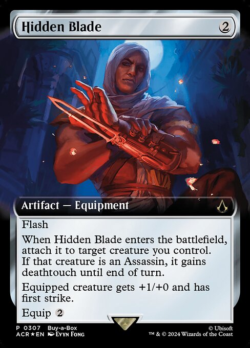 Hidden Blade [Buy-A-Box Extended Artwork]