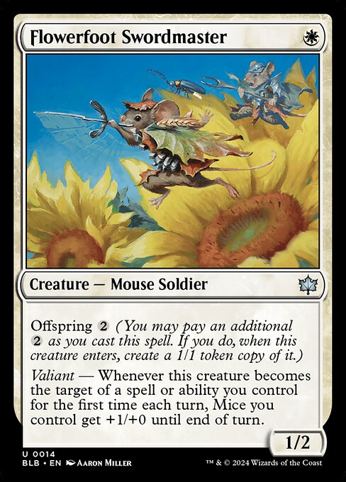 Flowerfoot Swordmaster [Foil]