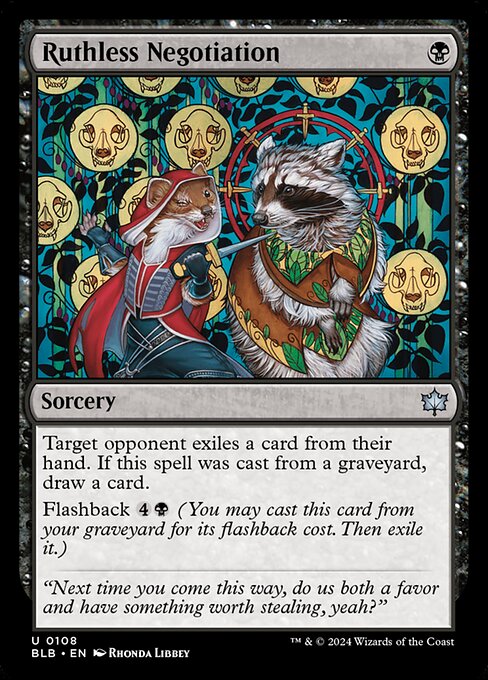 Ruthless Negotiation [Foil]