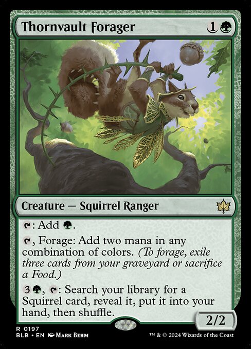 Thornvault Forager [Foil]