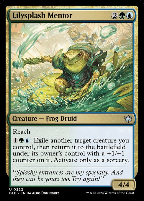 Lilysplash Mentor [Foil]
