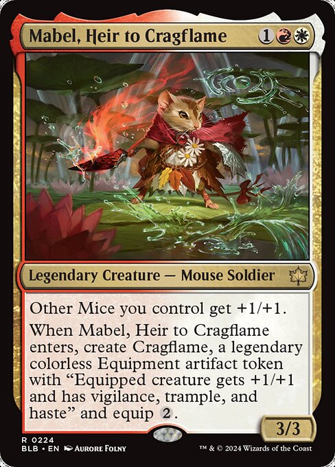 Mabel, Heir to Cragflame [Foil]