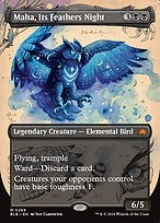 Maha, Its Feathers Night [Borderless]
