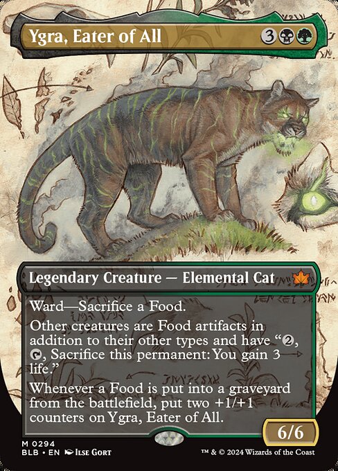 Ygra, Eater of All [Borderless Foil]