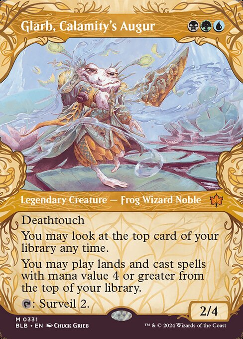 Glarb, Calamity's Augur [Showcase Foil]