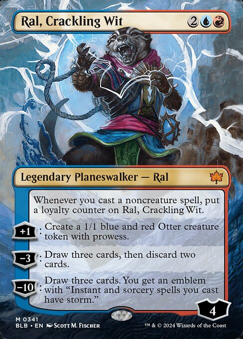Ral, Crackling Wit [Borderless Foil]