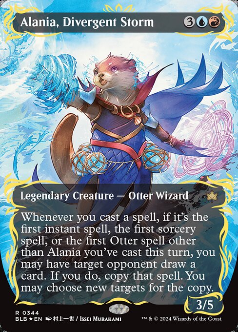 Alania, Divergent Storm [Borderless Raised Foil]