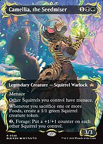 Camellia, the Seedmiser [Borderless Raised Foil]