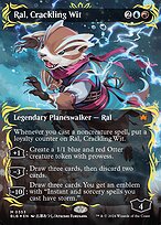 Ral, Crackling Wit [Borderless Raised Foil]
