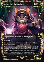 Vren, the Relentless [Borderless Raised Foil]