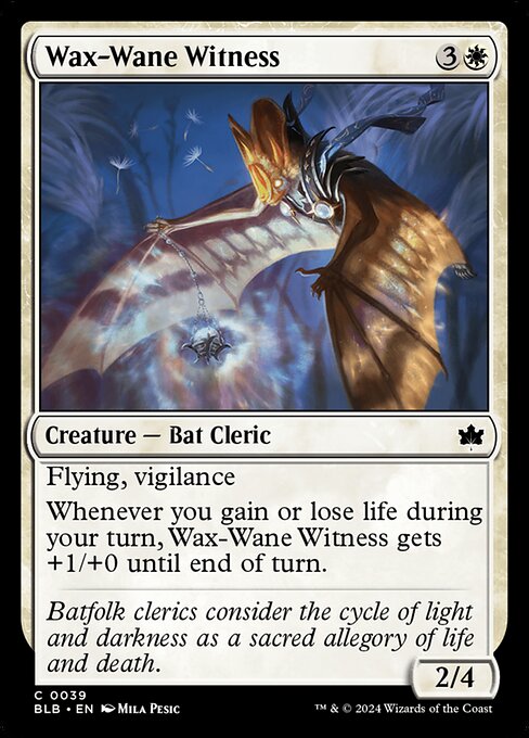 Wax-Wane Witness [Foil]