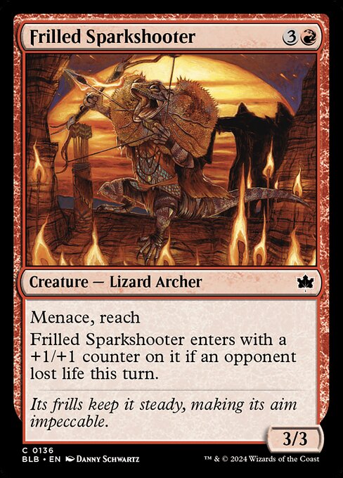Frilled Sparkshooter [Foil]