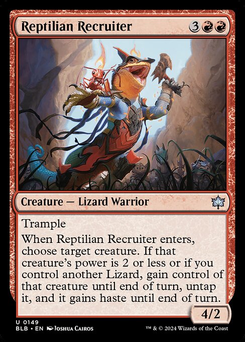 Reptilian Recruiter [Foil]