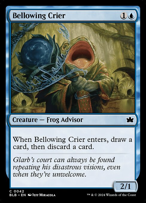 Bellowing Crier [Foil]