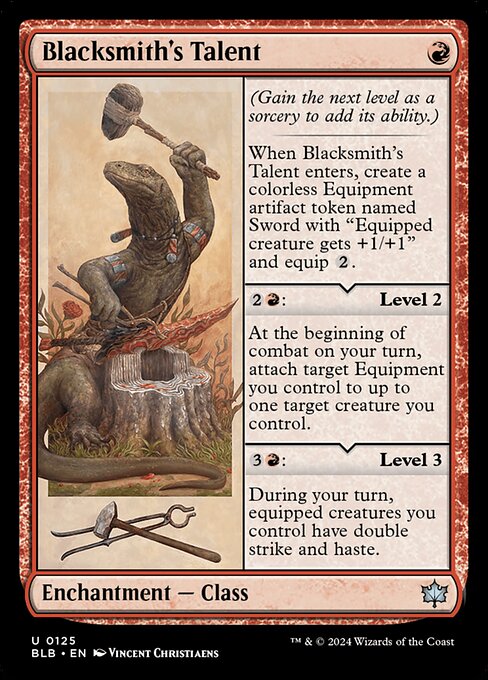 Blacksmith's Talent [Foil]