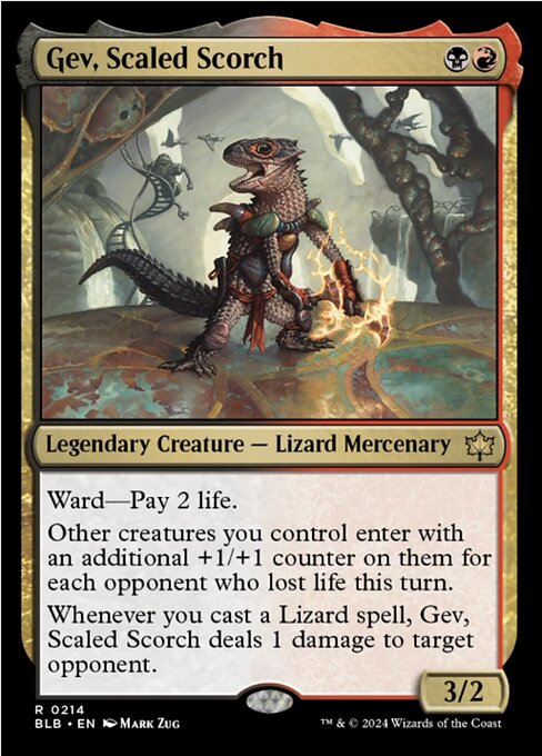 Gev, Scaled Scorch [Foil]