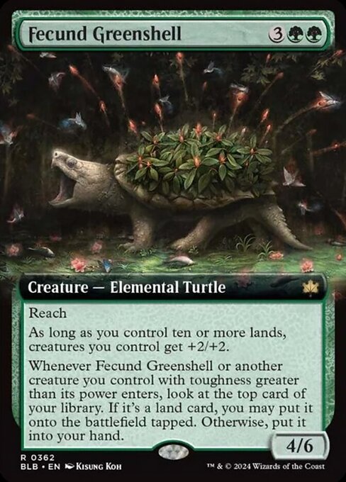 Fecund Greenshell [Extended Artwork]