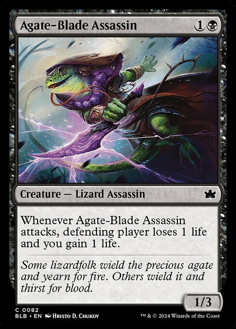 Agate-Blade Assassin [Foil]
