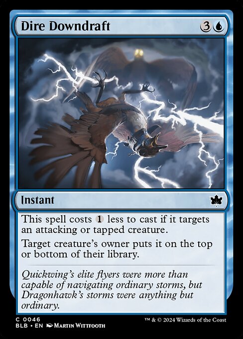 Dire Downdraft [Foil]