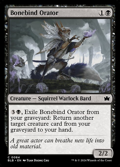 Bonebind Orator [Foil]