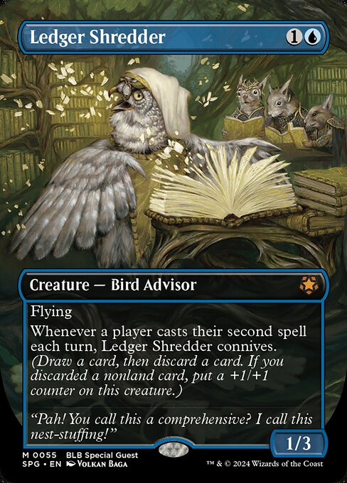 Ledger Shredder [Borderless Foil]