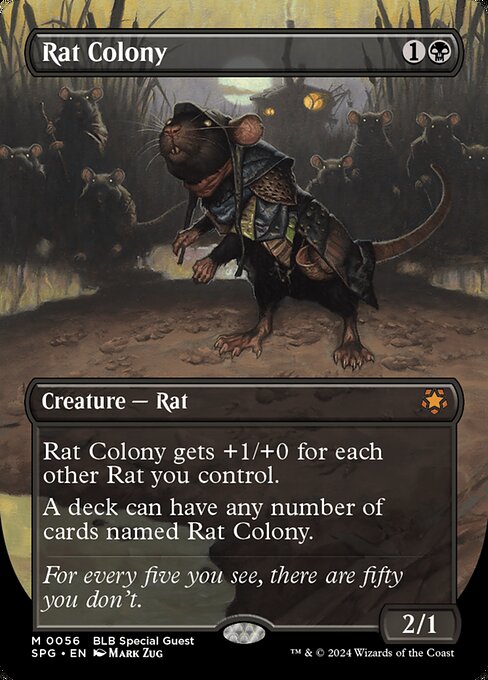 Rat Colony [Borderless Foil]