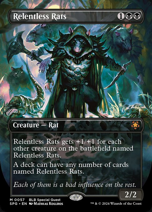 Relentless Rats [Borderless Foil]