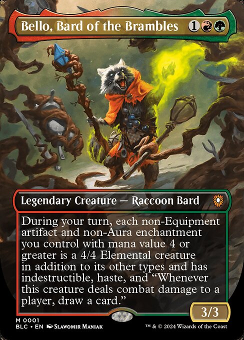 Bello, Bard of the Brambles [Borderless]