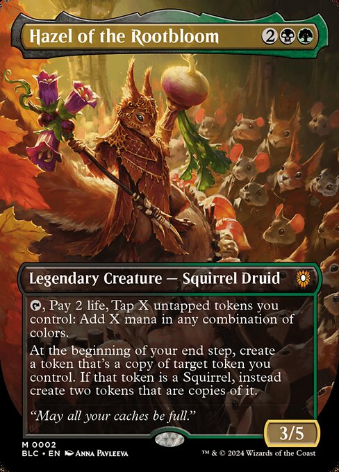 Hazel of the Rootbloom [Borderless Foil]