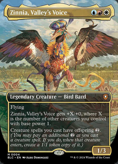 Zinnia, Valley's Voice [Borderless]