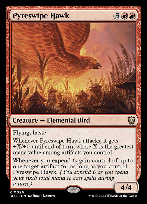 Pyreswipe Hawk [Foil]